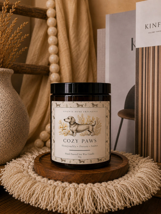 Dachshund - Cozy Paws Candle
