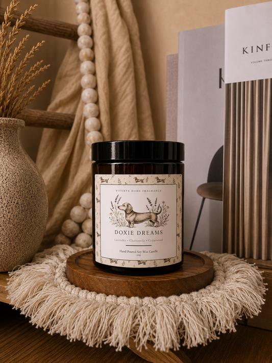 Dachshund - Doxie Dreams Candle